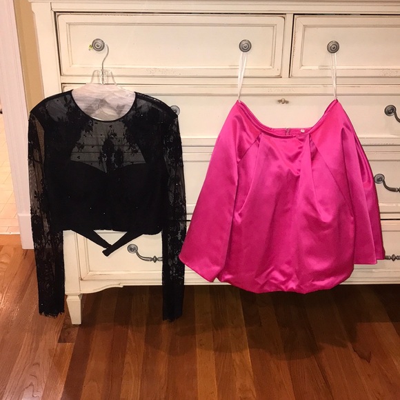 Two piece Sherri Hill Homecoming Dress - Picture 1 of 8